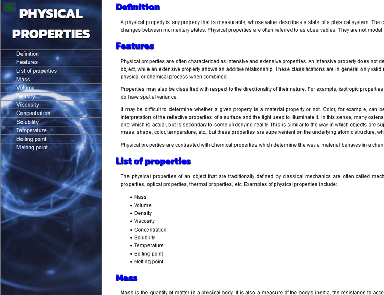 Tecnical-documentation-page